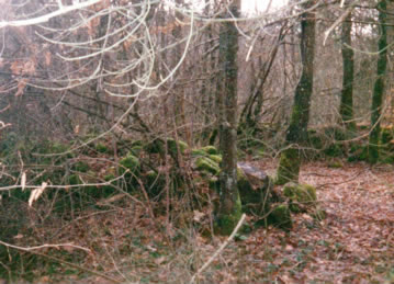 Rovine sul pianoro della Megoia, forse di un antico villaggio