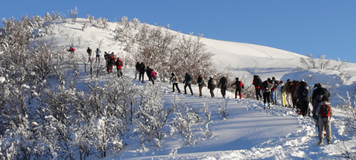 Ciaspolare in Val d'Aveto