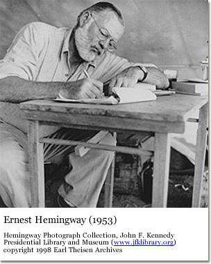Ernest Hemingway nel 1953