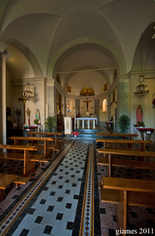 Chiesa di San Giovanni Battista a Pievetta - Maggio 2011 (fotografia di Giacomo Aldo Turco