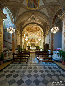Chiesa di San Giovanni Battista a Priosa, aprile 2012 (fotografia di Giacomo Aldo Turco