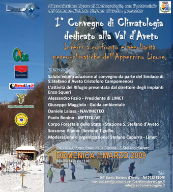 I convegno di meteorologia dedicato alla Val d'Aveto