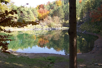 Il Lago delle Lame in autunno (fotografia di Sandro Sbarbaro)
