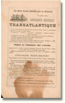  Quarto Almanacco Italo - Svizzero Americano 