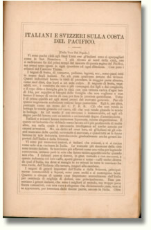  Quarto Almanacco Italo - Svizzero Americano 