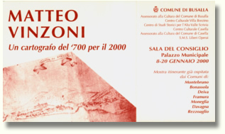 Matteo Vinzoni. Un cartografo del 700 per il 2000